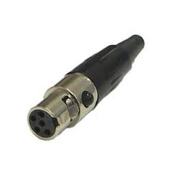 XLR MINI 5-PIN JR-2728 FEMALE