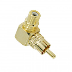 RCA GOLD ELBOW CONNECTOR SLF-3581