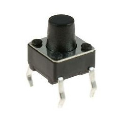 TACTILE SWITCH 6X6X10MM