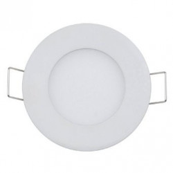 LED CEILING PANEL LIGHT, ROUND, 3W, WARM WHITE