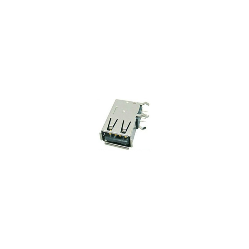 USB A(F) PCB CONNECTORS RIGHT ANGLE SIDE