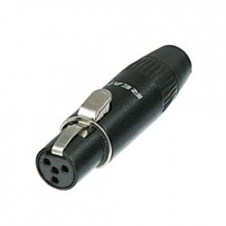 XLR MINI 4-PIN FEMALE REAN