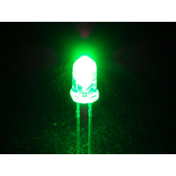 LED 5MM SUPER GREEN MCD7000-9000