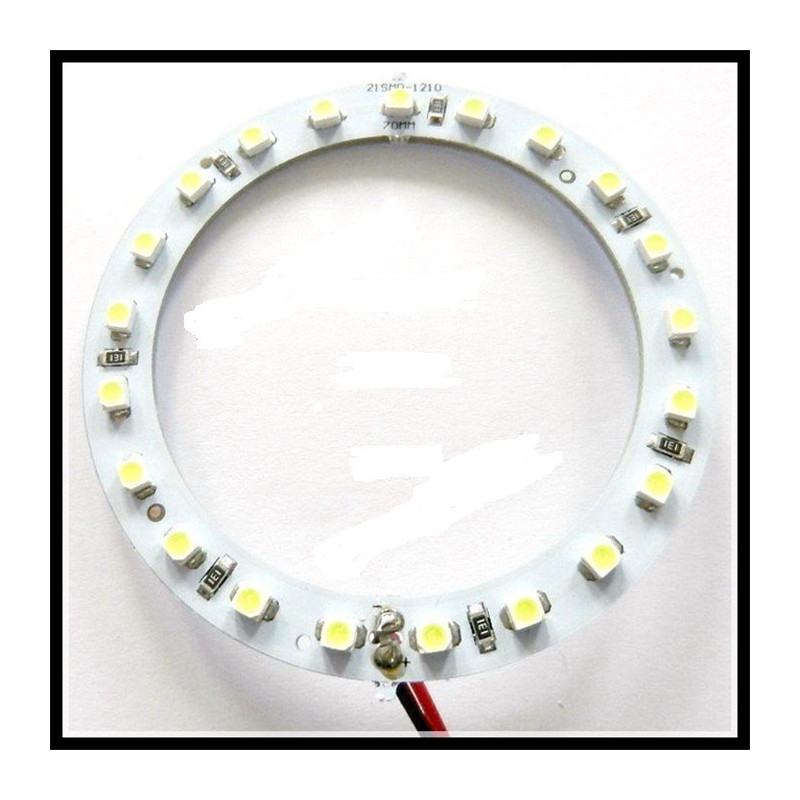 LED RING RED 70MM 12V