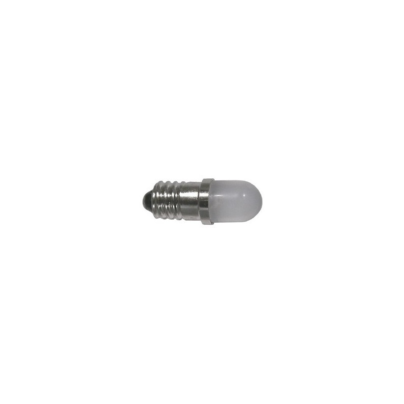 LED T3 SCREW 12V 10MM WHITE 55-121W-0