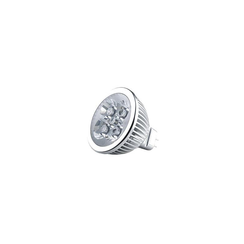 LED SPOT LIGHT, MR16, 12V, 4x1W, COLD WHITE