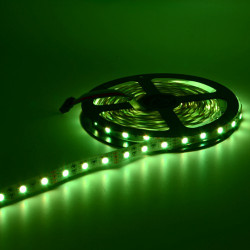 LED, STRIP, 5050, 12V, W/O SILICON, GREEN, 1M