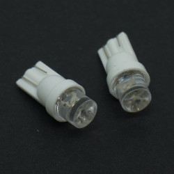 LED 8MM WEDGE BASE 12V WHITE