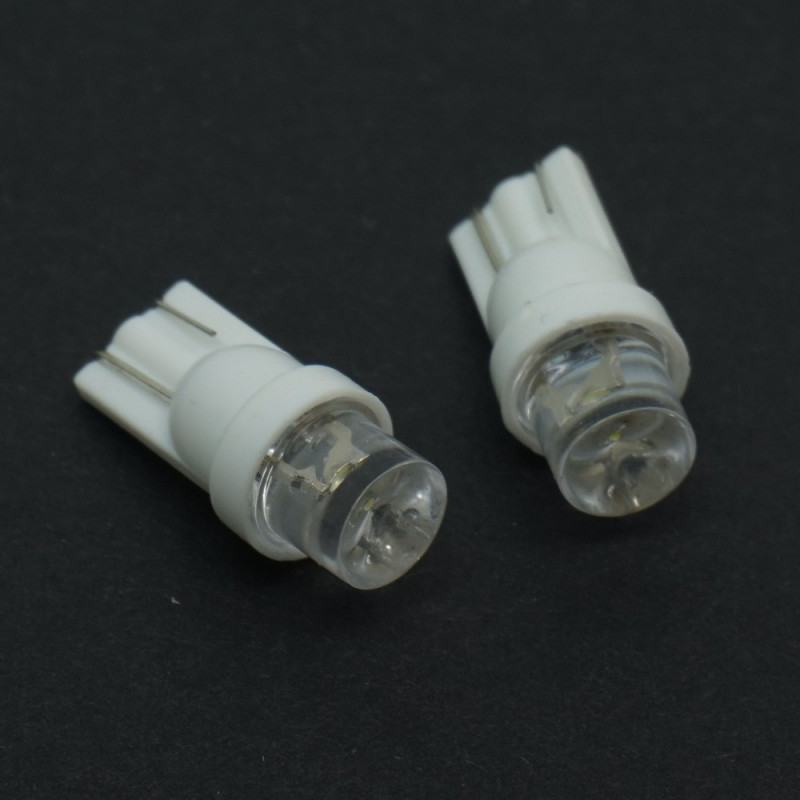 LED 8MM WEDGE BASE 12V WHITE