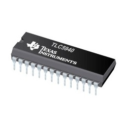 IC, TLC5940, TI LED DRIVER...