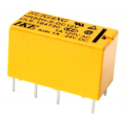 RELAY,HKE,HRS2,6VDC COIL,DPDT,1A