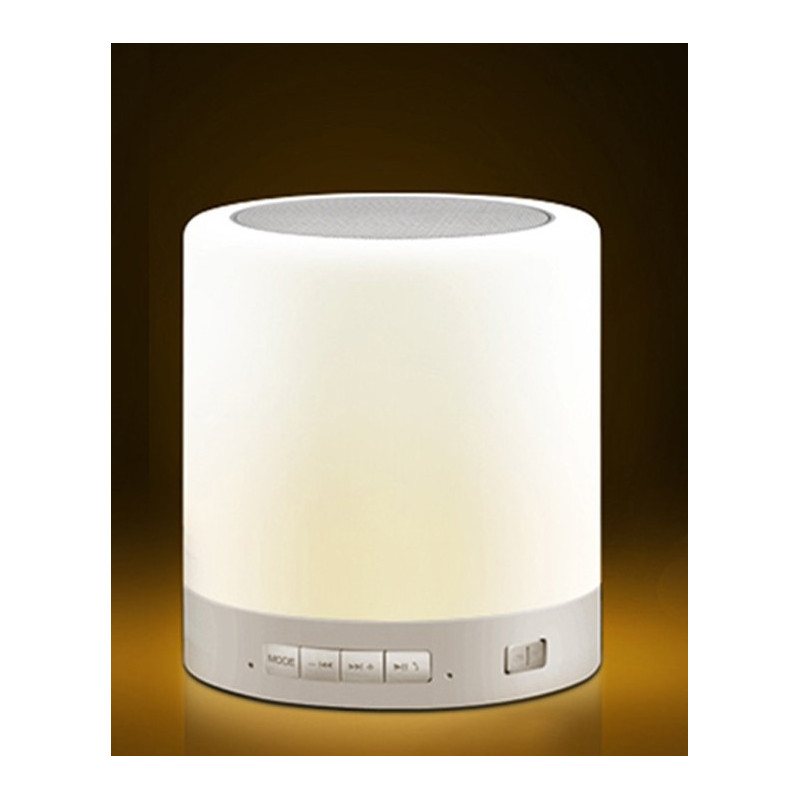 PORTABLE DESKTOP TOUCH ON OFF LAMP W/ SPEAKER