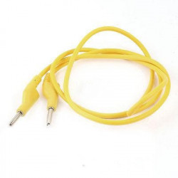 MULTIMETER CABLE BANANA TO BANANA (YELLOW)