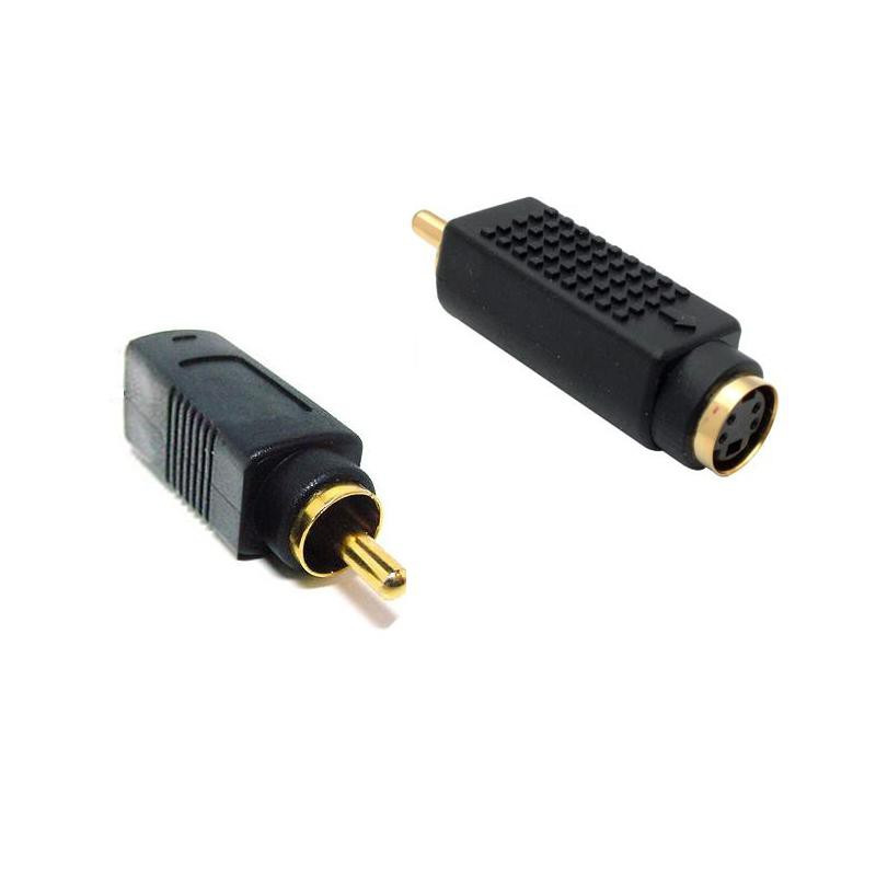 S-VIDEO FEMALE / RCA MALE ADAPTOR