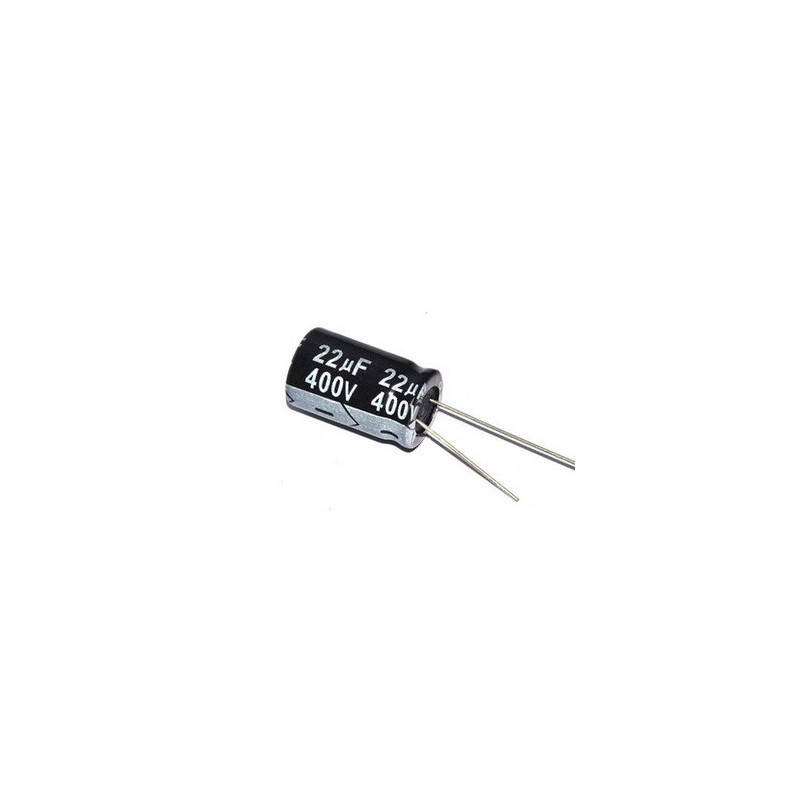 ELECTROLYTIC CAP 400V 22UF 105C