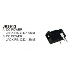 DC POWER JACK PCB MOUNT 1.0MM SLF-3913A