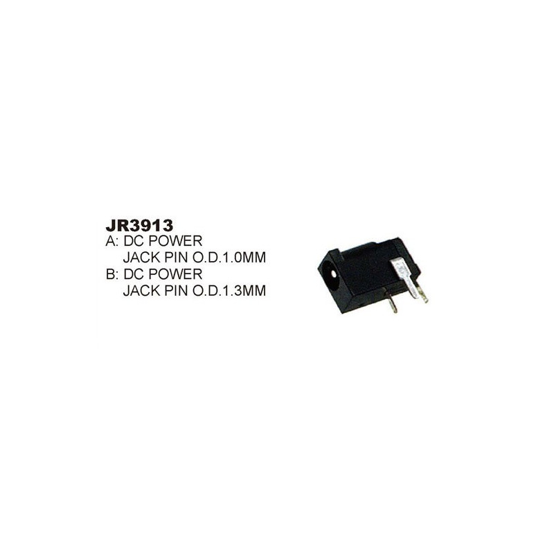 DC POWER JACK PCB MOUNT 1.0MM SLF-3913A