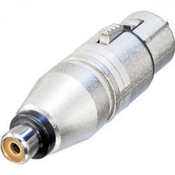 XLR 3-PIN FEMALE TO RCA FEMALE SLF-5860