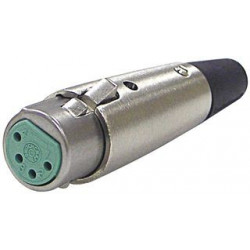 XLR 4-PIN FEMALE CONNECTOR SLF-5011