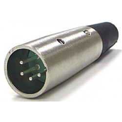 XLR 4-PIN MALE CONNECTOR SLF-5012