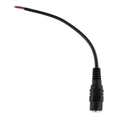 2.1MM JACK W/ PIGTAIL, 1FT...