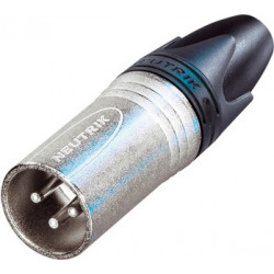 XLR 3-PIN (M) NEUTRIK CRIMP TYPE NC3MXX-HA