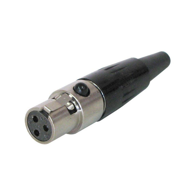 XLR MINI 3-PIN JR-2728 FEMALE