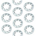 M3 STAR WASHERS 20 PCS