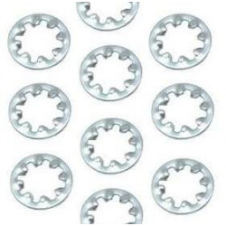 M3 STAR WASHERS 20 PCS