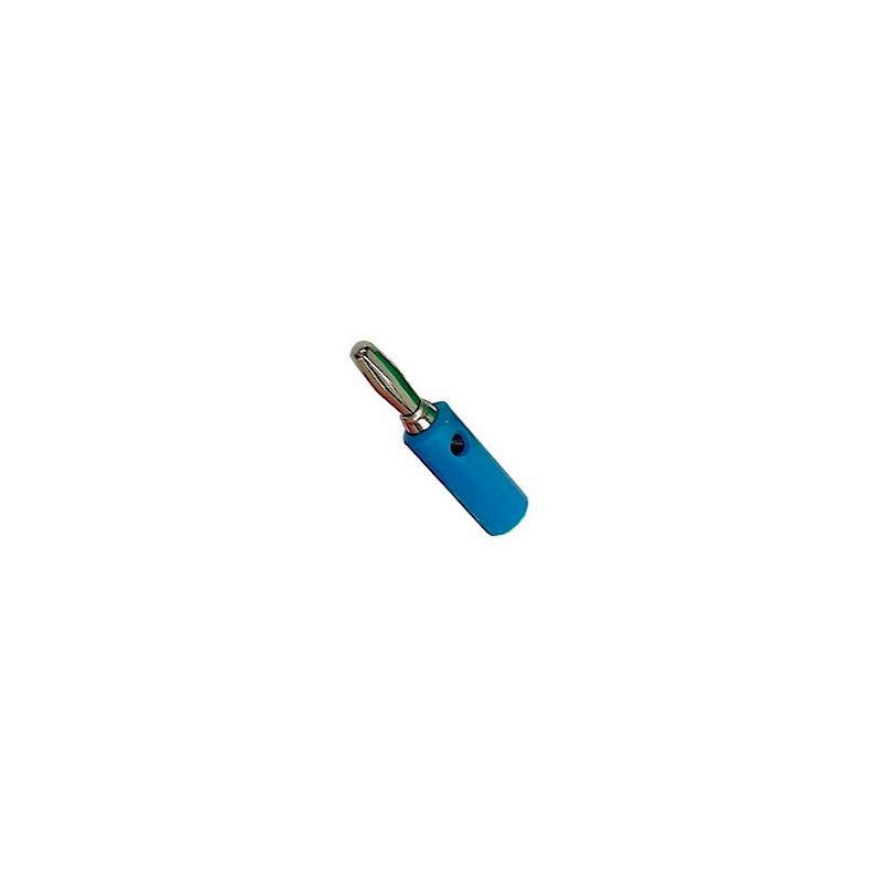 BANANA PLUG BLUE 2PCS