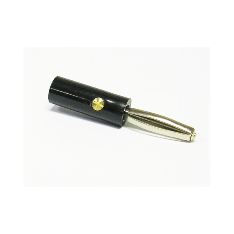 BANANA PLUG "BELGIN" BLACK