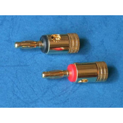 BANANA AUDIO PLUG JR-0812 PAIR/PKG