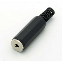 2.5MM STEREO JACK W/STRAIN RELIEF
