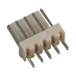 5-WAY 2.54MM PLUG (MALE) 4PCS