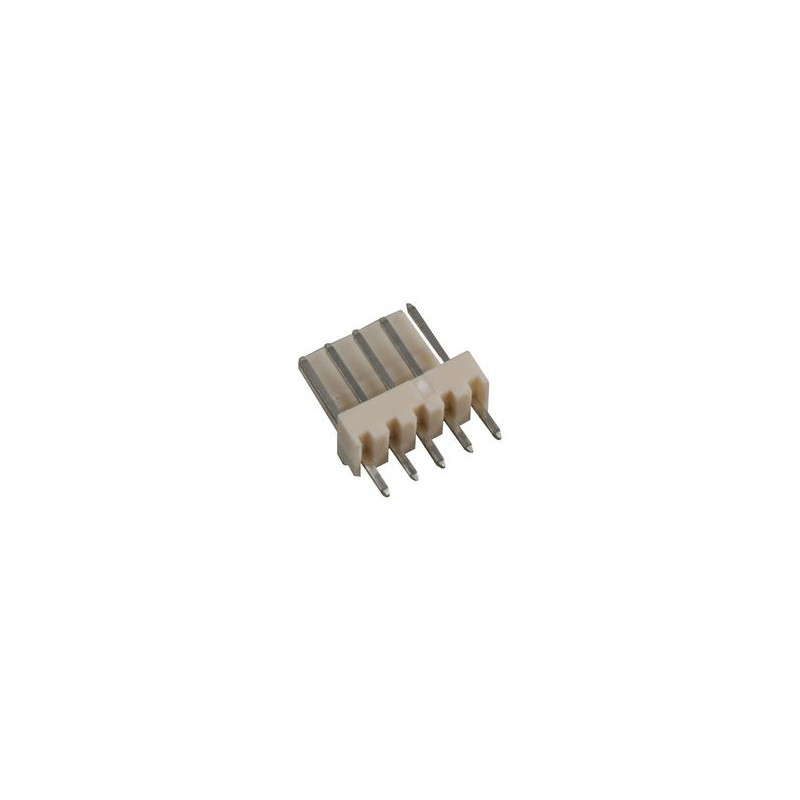 5-WAY 2.54MM PLUG (MALE) 4PCS