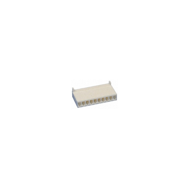 10-WAY 2.54MM SOCKET (FEMALE) 2PCS