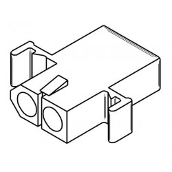 MOLEX CONNECTORS, 2POS, (M/F), 0.062"