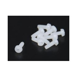 PLASTIC SCREW / NUT SET PF-306 PN-3 10PCS M3X8MM