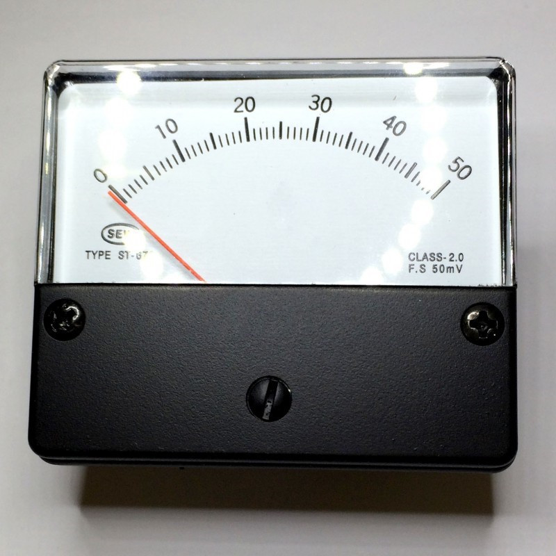 PANEL METER ST-670 2A DC