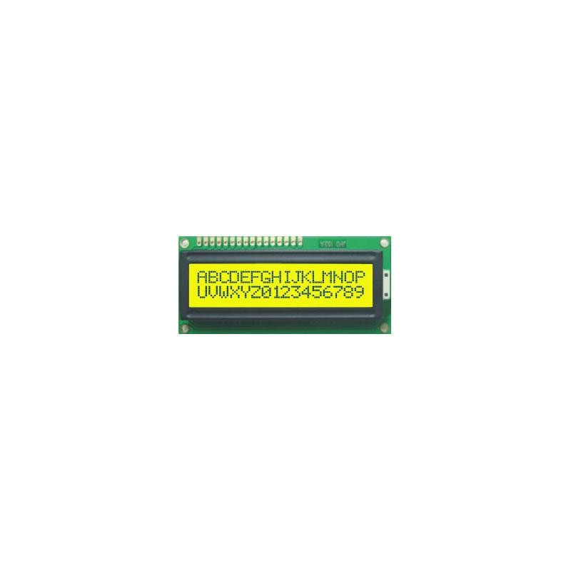 LCD DISPLAY 2X16 TS1620-1 (GREEN)