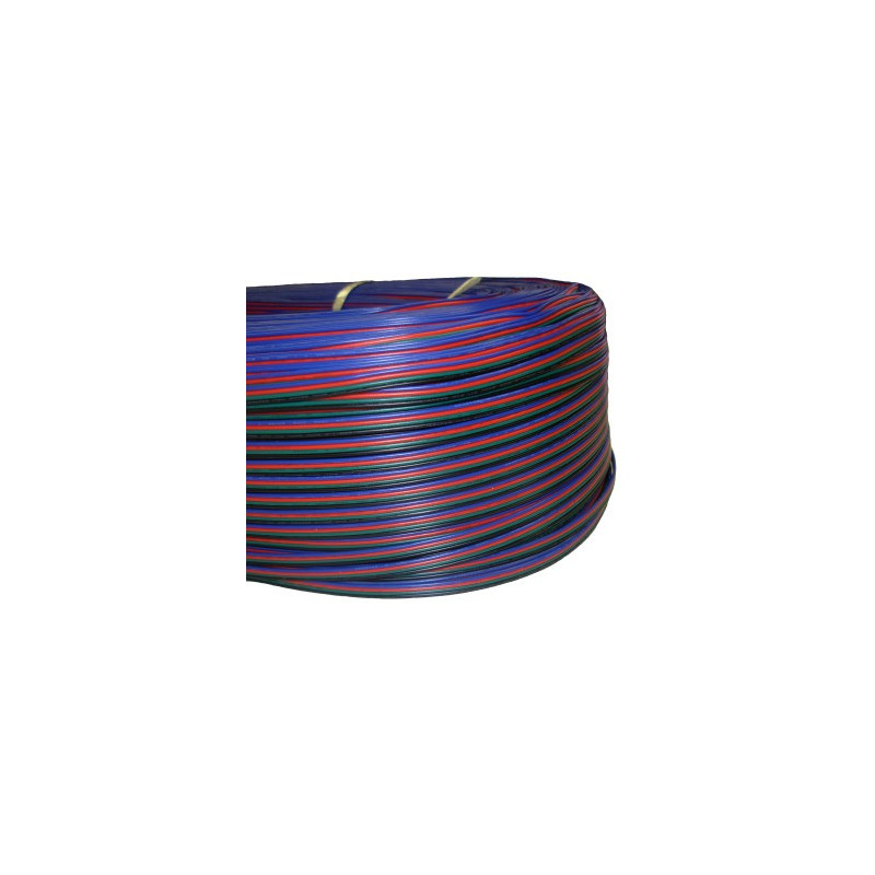 4 CORE WIRE FLAT (RGB) 4 X 22AWG