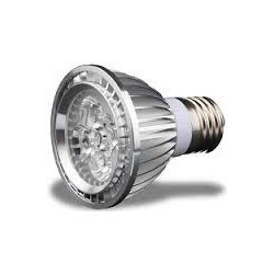 LED, PAR20, 5X1W, 85-264V, 3000-3500K, WARM WHITE