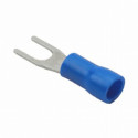 SPADE CONNECTORS, SV2-5S, NO.10 (5.3mm) STUD, 16-14AWG, 10PCS/PKG