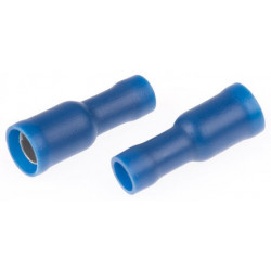 BULLET CONNECTORS BLUE(FEMALE) FRD-2-156 10PCS/PKG