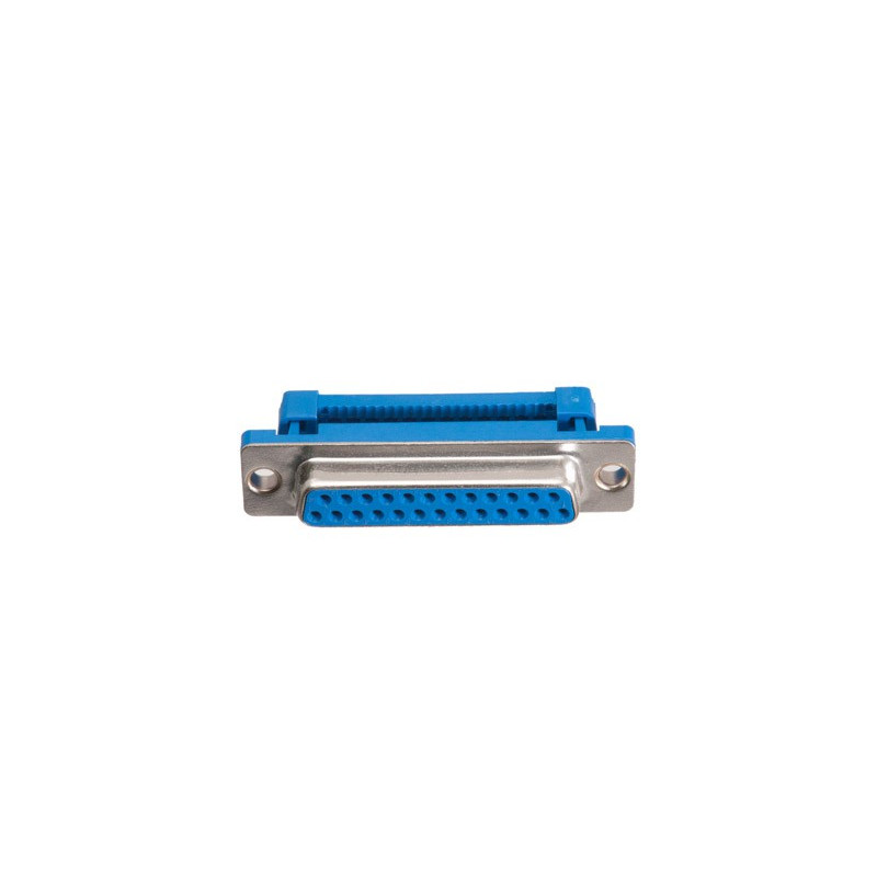 DB-25 FEMALE CONNECTOR FLAT RIBBON IDC