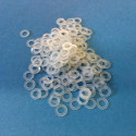NYLON WASHER M3 (ID 3X OD 8X H 1mm) 10PCS/PKG