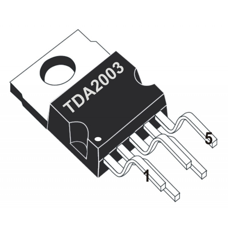 IC TDA2003 POWER AMP AB 12W