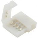 LED STRIP CONNECTOR, 5050, 4 PIN RGB CLIP, FOR 10MM STRIP
