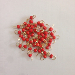 PCB TEST POINT RED 20PCS/PKG