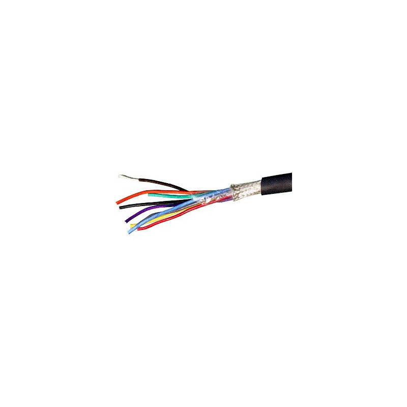 DENKO 8X20X0.18MM DOUBLE SHIELDED CABLE